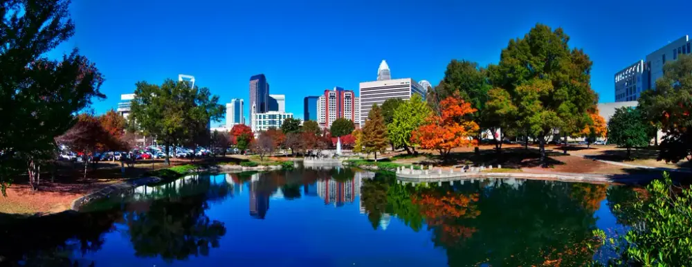 Charlotte NC skyline - contractor web design services