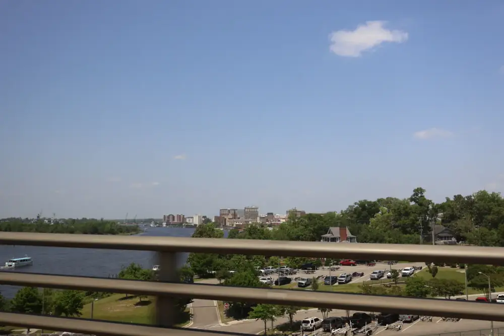 Downtown Wilmington NC from Cape Fear Memorial Bridge - contractor web design services