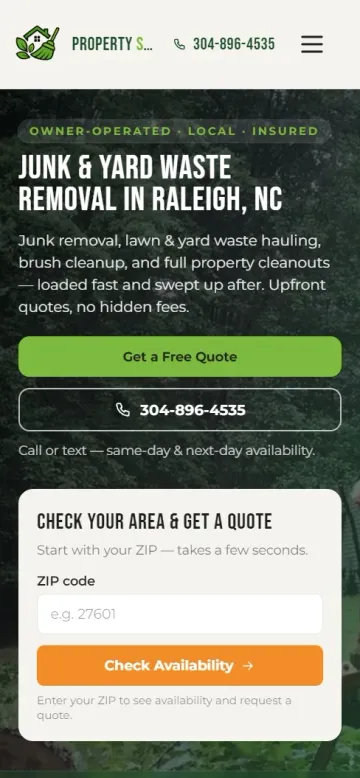 Skyler White website on phone