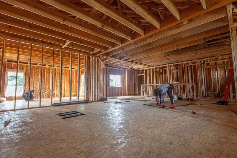Home Builders contractor at work